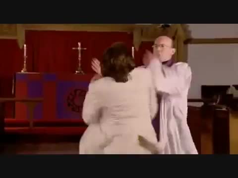 IT Crowd Priest Fight