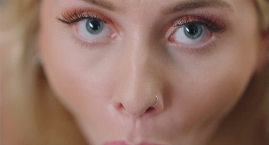 Sofia Kappel Sucks His Hard Cock and Gets Cum on Her Face - Pleasure (2021)