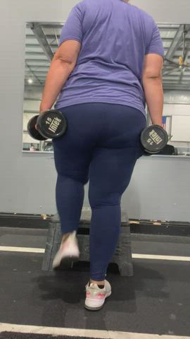 Wife hitting the gym 💪🏾