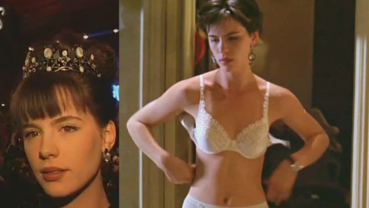 Kate Beckinsale in her early 20s on/off