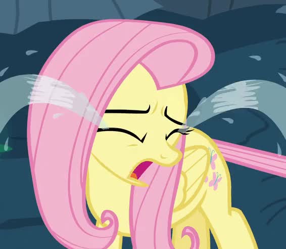 Fluttershy Crying