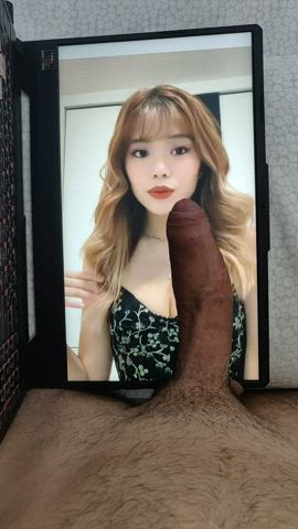 Hot Asian girl wanted my big cock between her tits