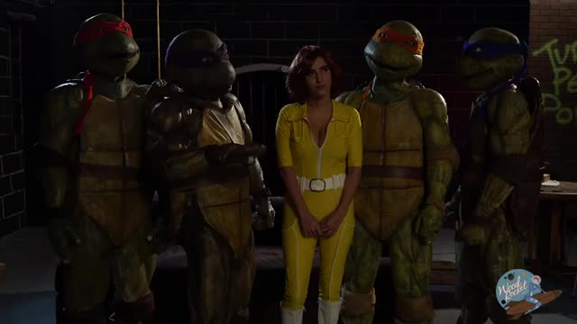 April O'Neil in Ten Inch Mutant Ninja Turtles
