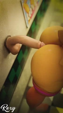3d animation big ass hentai huge dildo sex toy thighs