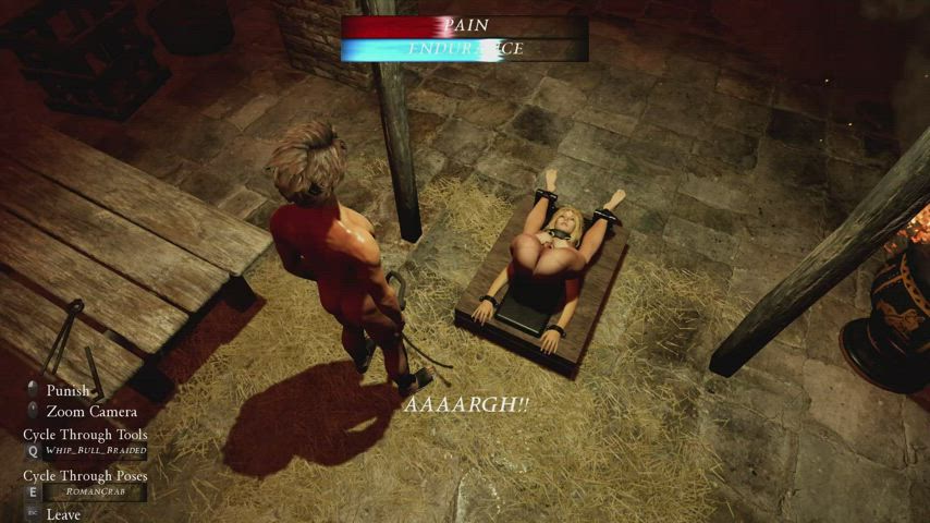 Slaves of Rome: Punishing Your Sex Slave in the Dungeon (new positions)