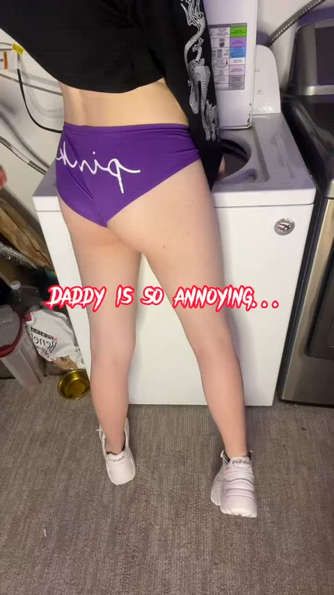Daddy keeps making me horny >.<