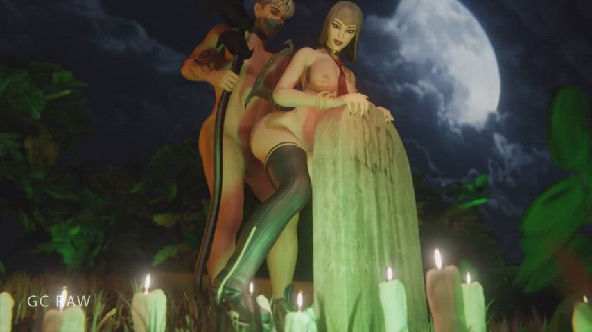 Vivica Saint Fucked in the Forest at Night [Fortnite] (GCRaw)