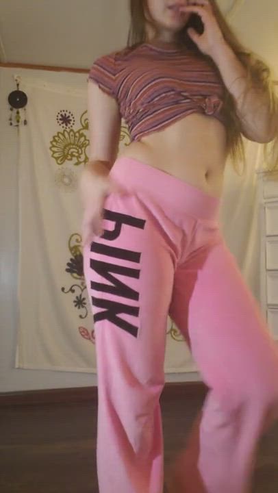 Striptease from Pink Pants to Nude to Buttons by Pussycatdolls.