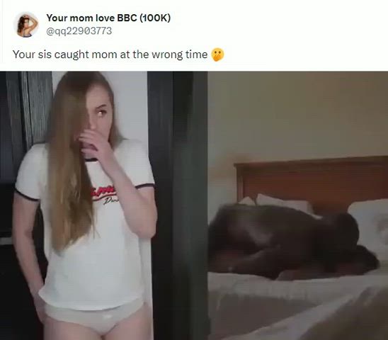 bbc caption caught cheating daughter interracial mom sister voyeur