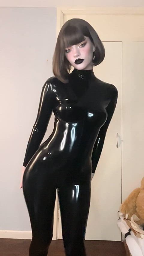 Touch my latex body