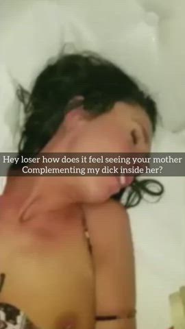 Mom compliment Bully's cock (with voice on redgifs)