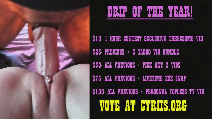 👑JUST A FEW DAYS LEFT!👑GIMME A VOTE FOR DRIP OF THE YEAR!👑AWESOME REWARDS