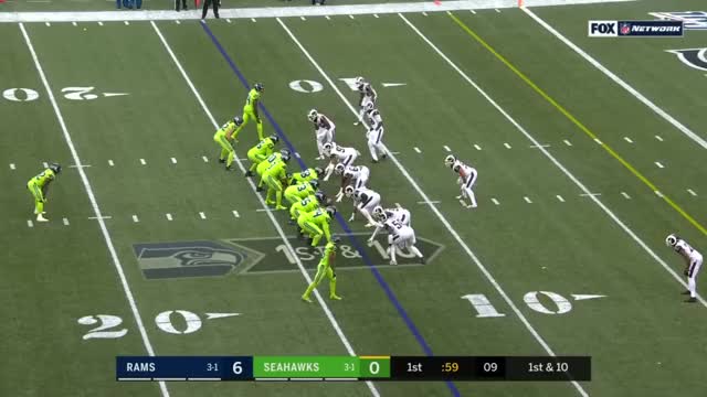 Rams v Seahawks Lockett catch