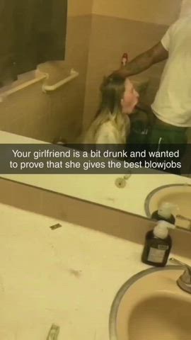 Your girl gives the best blowjobs