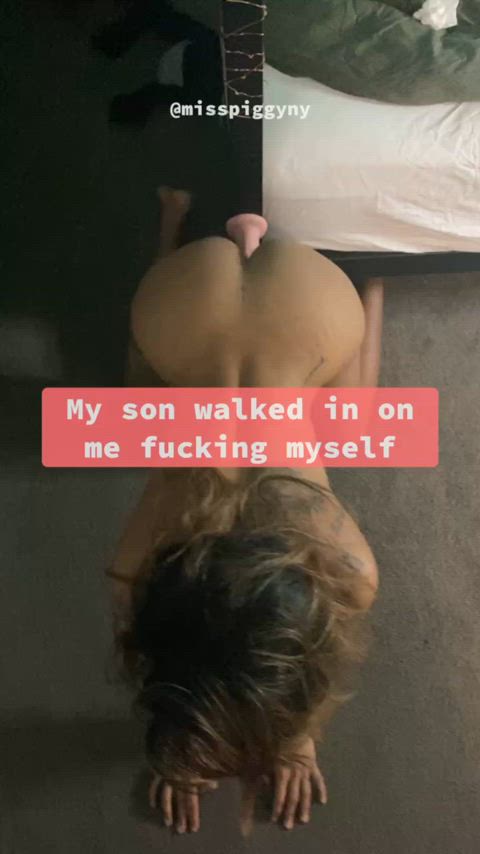 I didn’t want my Son’s hard cock to go to waste 😏