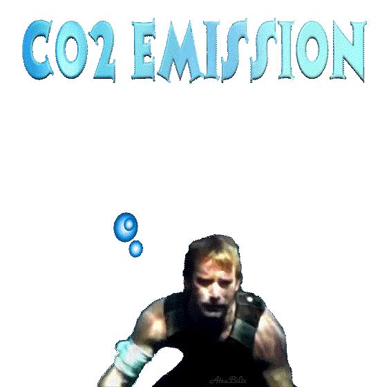 CO2 sticker