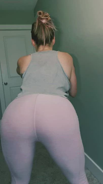 Ass Pink Yoga Pants