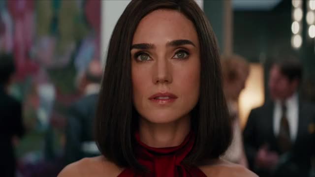 Jennifer Connelly - American Pastoral (2016) - other scenes - in red dress, then