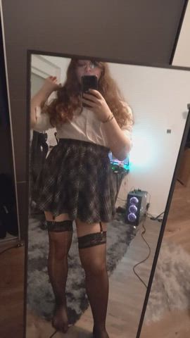 Would you still fuck me after you saw this under my skirt?