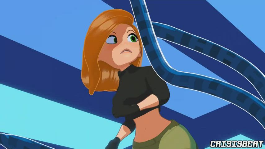 Kim Possible tries to escape but fails and pays for it. (Crisisbeat) [Kim Possible]