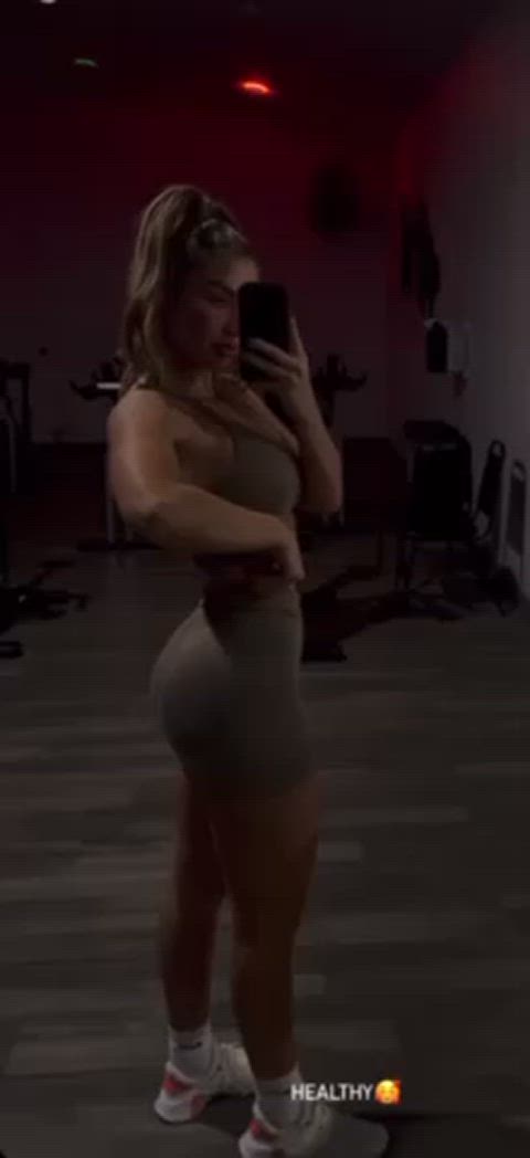avery big ass big tits gym thick thighs
