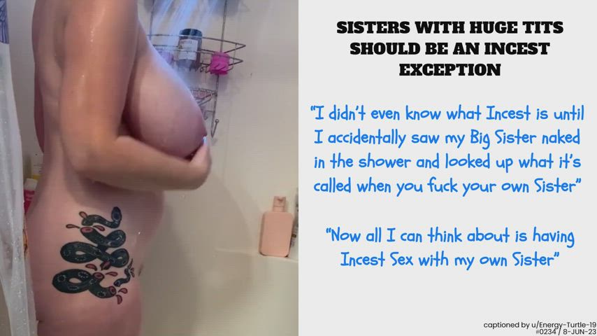 [B/S] Sisters with Huge Tits Should Be an Incest Exception