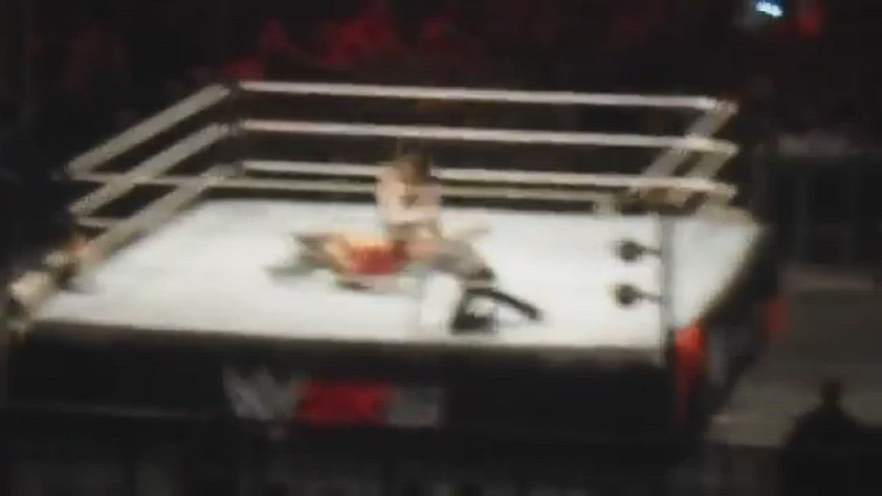Charlotte Cross Paige Owens Slapping Smacking Spanked Spanking Wrestling