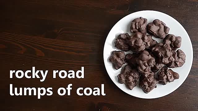Rocky Road Lumps of Coal