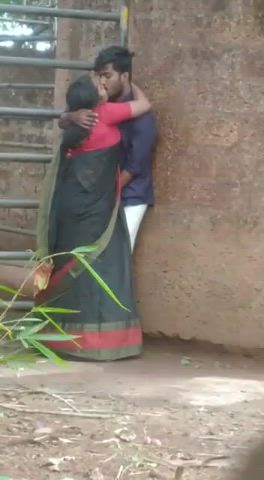 three different mallu couples enjoying outside hostel gate[10Mins/11Vids]