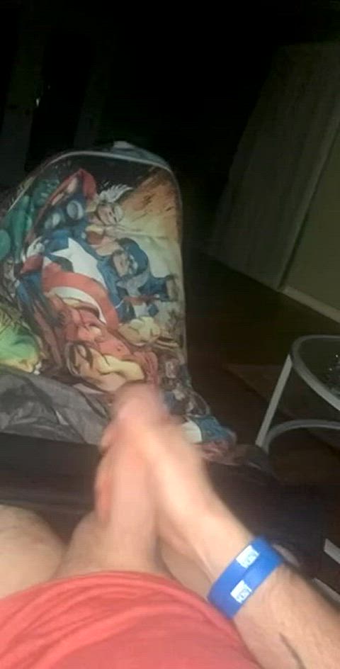 My wife asked me to send her a cumshot video