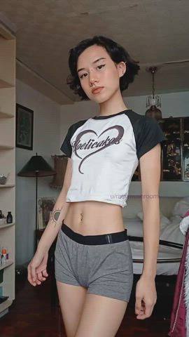 5 ft, 39 kgs, with 32A cups. Your perfect Pinay fuckdoll showing you the tiniest