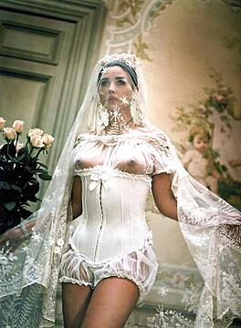 Monica Bellucci by Helmut Newton for Blumarine S/S [1993]