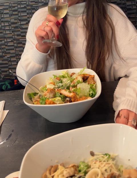 The highlight of her meal