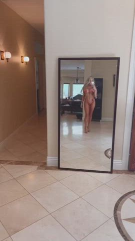 Big Tits Bikini Blonde