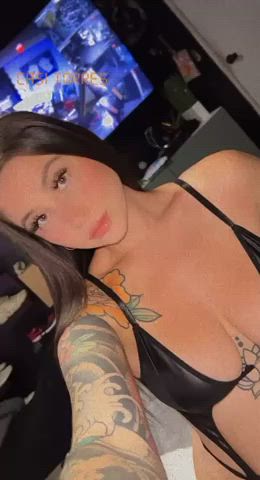 BBC Camgirl Cheating Cuckold Girlfriend Homemade Hotwife Tattoo