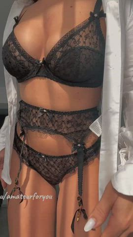 Wearing this sexy lingerie… I want you to use my body all night