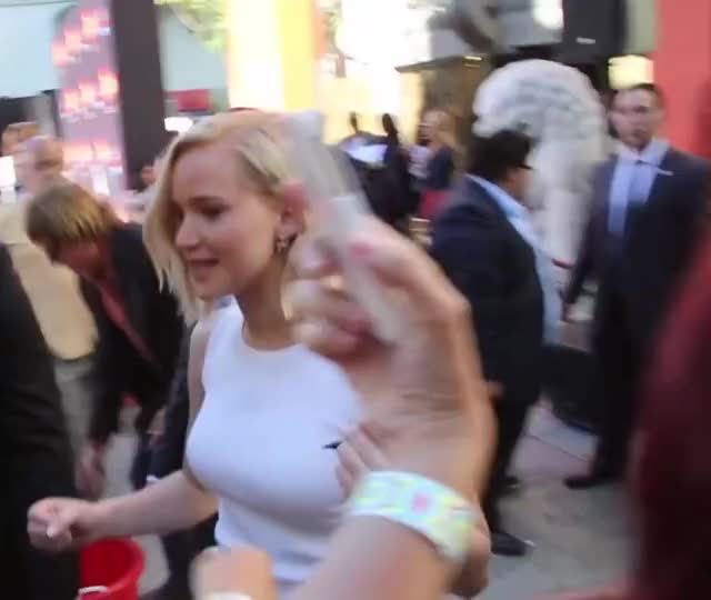 Jennifer Lawrence - white top