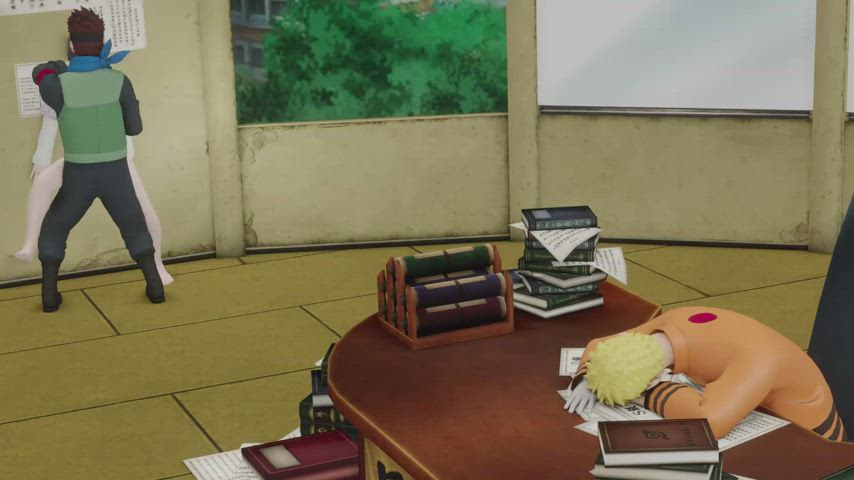 Hinata Gets Fucked By Konohamaru While Naruto Is Sleeping 3D Hentai