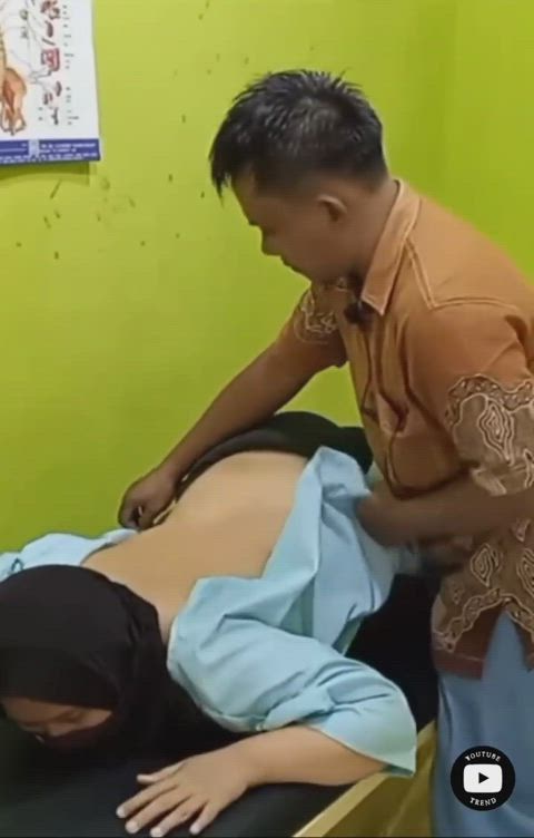 asian big ass curvy doctor hijab indonesian massage medical muslim topless