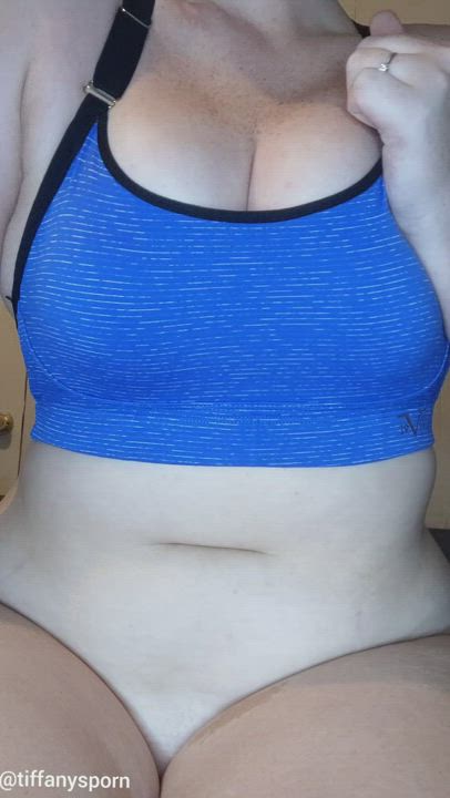 Deceiving you with a bra, but once it's off there's no hiding these tiny tits