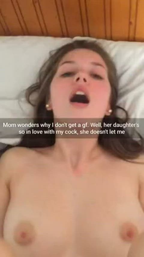 You can see the bliss on her face she has while getting fucked by her step brother