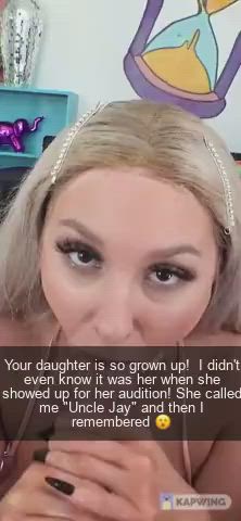 Your daughter audiitoning for porn and the actor is your best-friend