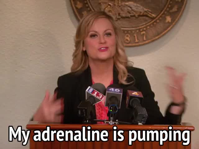 Parks and Recreation - S05E22 - My adrenaline is pumping