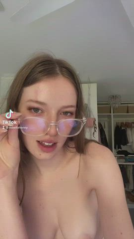 18 years old glasses tiktok tits tik-tok twerking