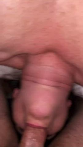 I love a nice deep throat gagging head over the bed face fucking especially when
