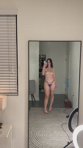 body boobs curvy tall thong tits