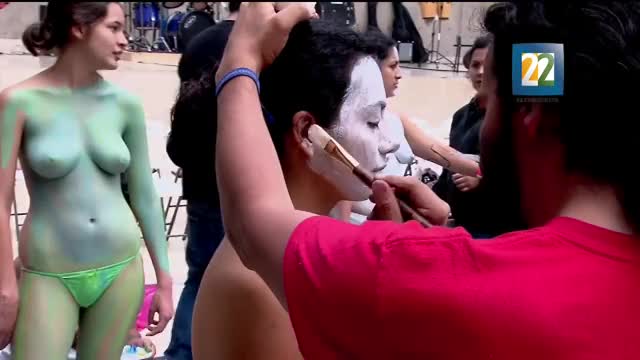 7o Encuentro Internacional de Maquillaje Corporal "Fonámbules 2014"