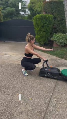 Kate Hughes Spandex Workout