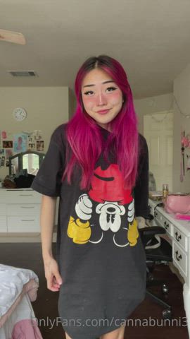 18 years old asian cute freckles redhead t-shirt tattoo tiktok
