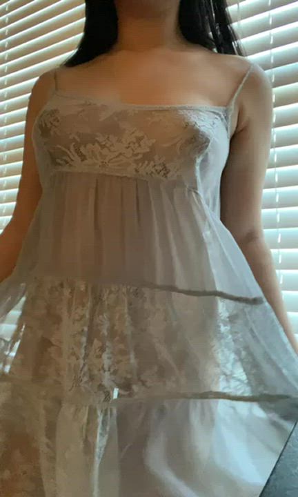 This “dress” doesn’t hide much, but I thought I’d still take it of[f] for